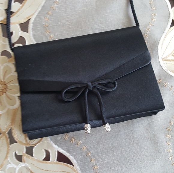 Clearance Black Evening Purse - Picture 2 of 4
